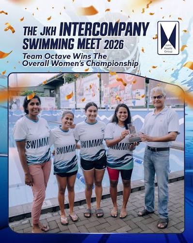 JKH Intercompany Swimming Meet 2026: Team OCTAVE Wins the Overall Women's Championship